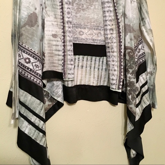 STYLE Drape Front Cardigan - Picture 2 of 7
